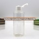 PET round 100ml cosmetic bottle with flip top cap