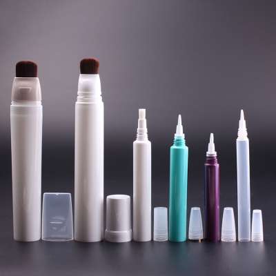 clear plastic brush tube for liquid foundation